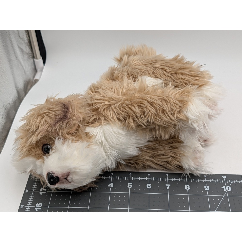 Bearington Murphy Maltipoo Plush Dog Puppy Tan White Shaggy 9 Inch - Picture 10 of 10